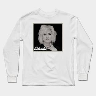 Blondie Fan Art Retro Long Sleeve T-Shirt